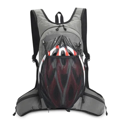Obrázek produktu pro Outdoorový sportovní batoh, cestovní batoh, batoh na kolo, batoh, vhodný pro kempování, turistiku, cestování, cyklistiku atd., šedý