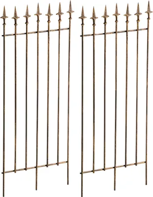 Produktbild von TPFGarden 2er Set Rankgitter Elly bronze