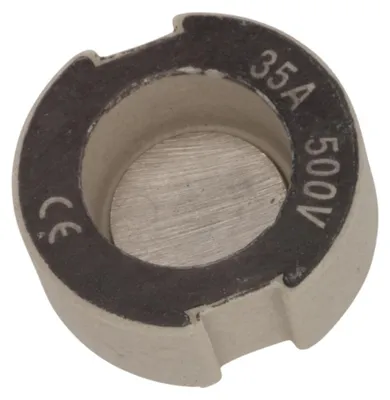 Produktbild von Mersen D-Schraub-Paßeinsatz D III 35A schwarz 01658.035000