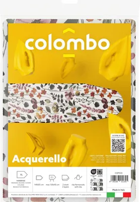 Produktbild von Colombo New Scal , Bügelbrettabdeckung, Baumwolle, 1300 x 500 mm, 400 mm, 1200 mm, 250 mm