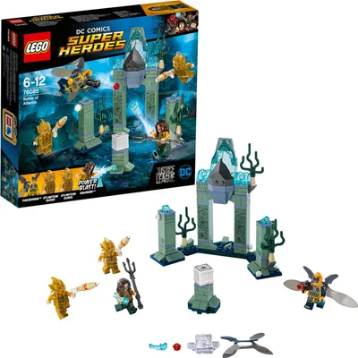 Obrázek produktu pro LEGO DC Comics Super Heroes Battle of Atlantis, Sada na stavění, 6 rok/roky, 197 kusů, 265 g