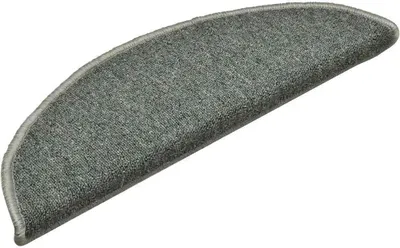 Zdjęcie produktu dla vidaXL Podkładki pod nogi 30 szt. 56x17x3 cm ciemnozielone półokrągłe