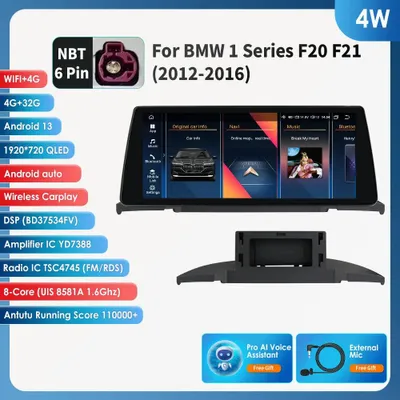 Productafbeelding van Multimedia Speler BMW 1 Serie - Autorradio - Navigatiesysteem - Infotainment - Touchscreen