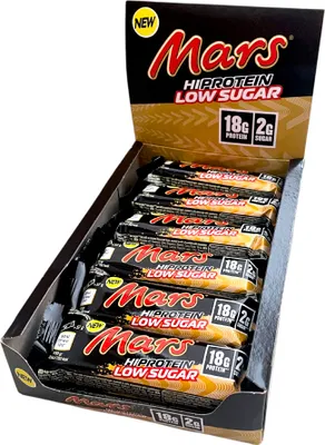 Produktbild von Mars Snickers M&M MilkyWay Protein Bar Box á 12 Riegel Mars Low Sugar High Protein Bar 12x57g