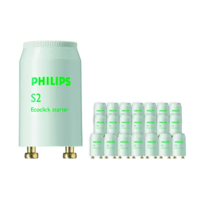 Produktbild von Mehrfachpackung 25x Philips S2 Starter 4-22W SER