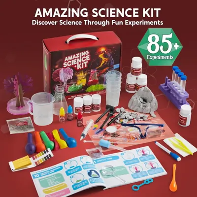 Produktbild von Wissenschaftsset - STEM-Experimentierkasten - 85+ Experimente - Pädagogisches Lernspielzeug - Ab 14 Jahren