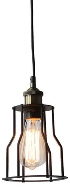 Produktbild von ACA Vintage-Pendelleuchte KS1342P151BK