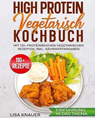 Produktbild von High Protein Vegetarisch Kochbuch