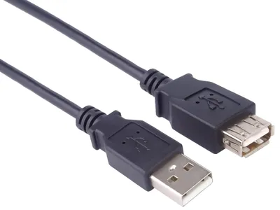 Immagine prodotto di Cavo prolunga USB 2.0 da 2 metri, cavo dati HighSpeed fino a 480 Mbit/s, cavo di ricarica