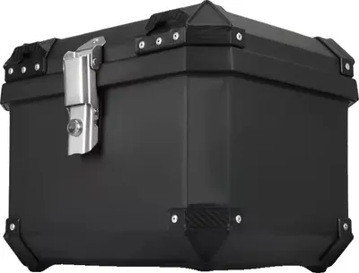 Produktbild von Motorrad-Heckkoffer, wasserdicht, Schnellverschluss-System, 45L Matt schwarz