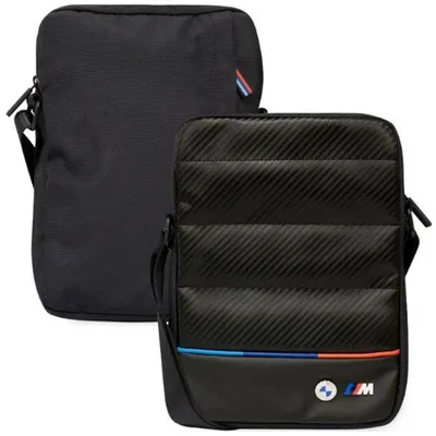 Zdjęcie produktu dla Torba Etui Bmw Bmtb10Pucartcbk Tablet 10" - Czarne Carbon&Nylon Tricolor