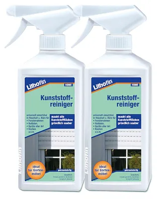 Produktbild von Lithofin Kunststoffreiniger 2 x 500 ml