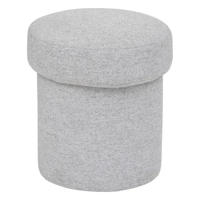 Image de Pouf avec rangement KITA, rond, Ø 37 cm