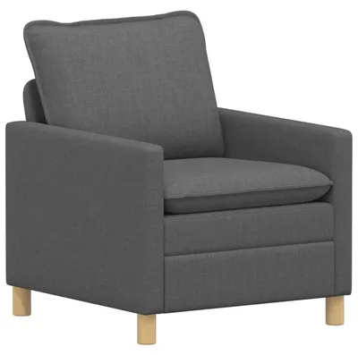 Immagine prodotto di vidaXL Divano Grigio scuro 76 x 81 x 87,5 cm in tessuto