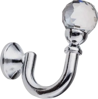 Produktbild von Gardinenhaken Kristall Chrom