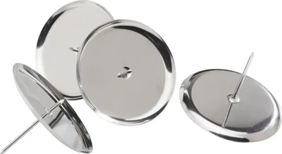 Produktbild von Kerzenhalter "Classic-Big" mit Stecker Silberfarben