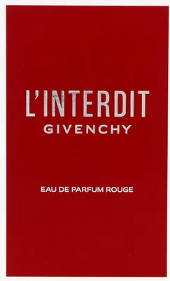 Image de Próbka Givenchy L`Interdit Rouge Edp 1ml