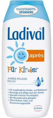 Produktbild von Ladival für Kinder Après Pflege-Milch, 200 ml Lotion