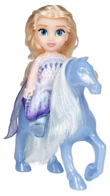 Produktbild von Jakks Pacific Die Eiskönigin – Völlig Unverfroren Elsa Und Nokk Puppe 15 Cm Mehrfarbig  Kinder Mehrfarbig One Size