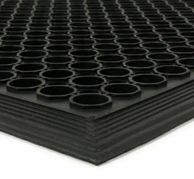 Obrázek produktu pro Gumová vstupní rohož s obvodovou hranou DC28 - 120 x 80 x 1,4 cm