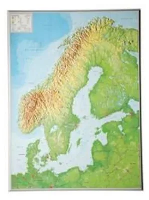 Immagine prodotto di Rilievo Scandinavia 1:2.900.000