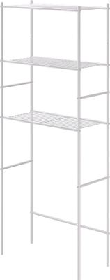 Vicco Waschmaschinenregal Miso, 66 x 162 cm, Weiß