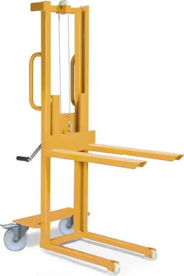 Produktbild von Protaurus Handwindenstapler 500kg Tragkraft 900mm Gabellänge Polyamid
