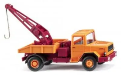 Produktbild von Wiking LKW Magirus Eckhauber Abschleppwagen gelborange 063411
