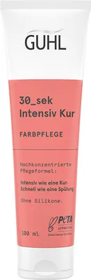 Produktbild von Guhl 30 Sek Intensiv Kur Farbpflege mit Himbeerkern Öl 100ml