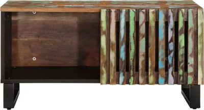 Image de vidaXL Table basse 80x51x40 cm en bois massif d'acacia