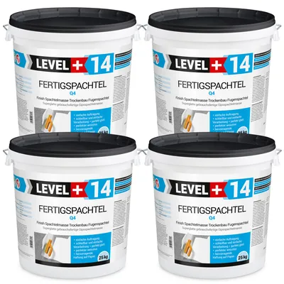 Produktbild von Spachtelmasse Fertigspachtel 100Kg Glättspachtel Gipsspachtel Polymerbasis Gebrauchsfertig Für Trockenbau RM14