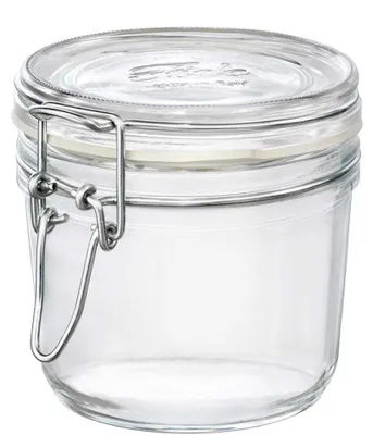 Produktbild von 6x Bormioli Rocco Einmachglas mit Bügelverschluss 0,35 Liter