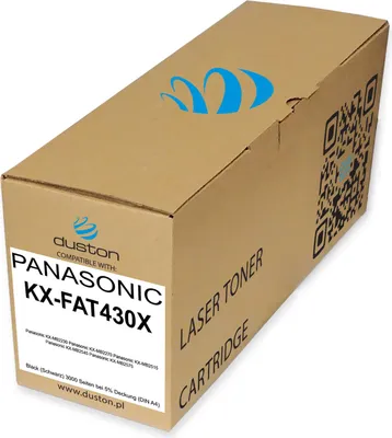 Produktbild von KXFAT430X, KX-FAT430X Toner Druckertoner Patrone Schwarz kompatibel mit Panasonic KXMB2230 KXMB2270 KXMB2515 KXMB2545 KXMB2575