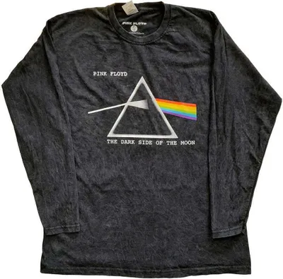 Obrázek produktu pro Pink Floyd Dark Side Of The Moon Courier Wash Collection Black XL Tričko