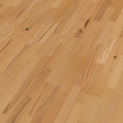 Produktbild von Meister | 1,92 m² | Hellbraun 2400 mm Parkett, Buche Schiffsboden Design Gebürstet, 3 Schicht Fertigparkett Klick, 2,5 mm Nutzschicht, PC 200 lebhaft gedämpft