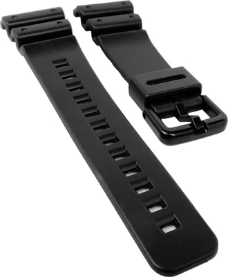 Produktbild von Casio G-Shock Ersatzband | Uhrenarmband Resin schwarz DW-6900 71604262