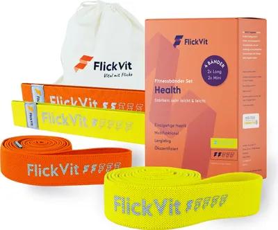 Produktbild von Health-Set Fitnessbänder (1&2) | FlickVit