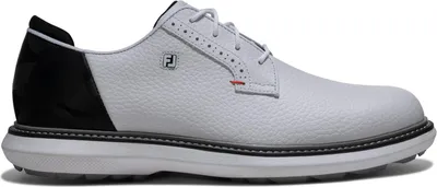 Immagine prodotto di Scarpe da golf Footjoy Traditions Blucher Spikeless da uomo, bianche