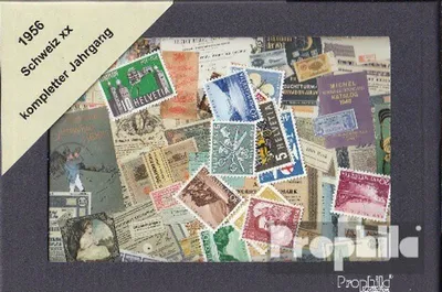 Produktbild von Briefmarken Schweiz 1956 1956 postfrisch