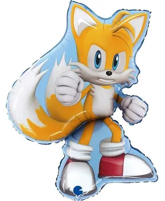 Zdjęcie produktu dla Balon foliowy SONIC Miles TAILS Power 66 cm