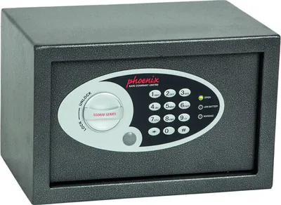 Produktbild von Phoenix SS0801E - Büro / Heim Tressor - elektronisches Tastenschloss - Grau