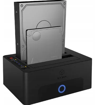 Obrázek produktu pro IcyBox IB-1232CL-U3v2 Klonovací stanice 2x HDD/SSD SATA USB 3.0