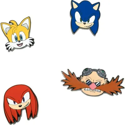 Zdjęcie produktu dla Sonic The Hedgehog 4 pin set