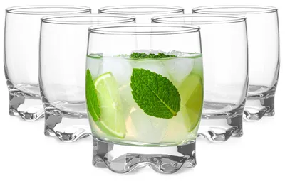 Gläserset 6er-Pack 250 ml Cocktailgläser spülmaschinengeeignet