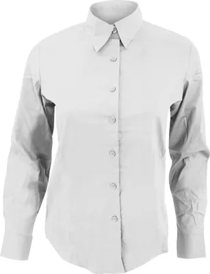 Image de SOLS Femmes Eden Blouse / Blouse de travail, manches longues PC338 (XL) (Blanc)