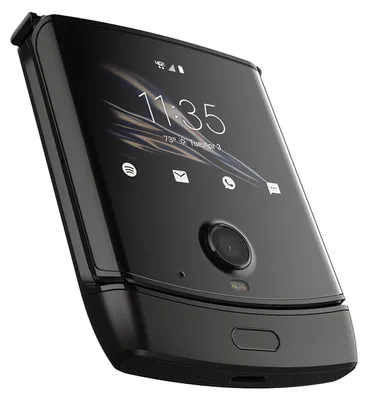 Produktbild von Deutsche Telekom Motorola razr 256 GB Smartphone - 15,7 cm (6,2 Zoll) P-OLED 2142 x 876 - Kryo 475 PrimeSingle-Core 2,40 GHz + Kryo 475 Gold Single-Core 2,20 GHz + Kryo 475 Silver Hexa-Core 1,80 GHz - 8 GB RAM - Android 10 - 5G - Graphit - Bar - Deutsche Telekom - Front Camera: 20 Megapixel - Rear Camera: 48 Megapixel - 2800 mAh Akku - Near Field Kommunikation