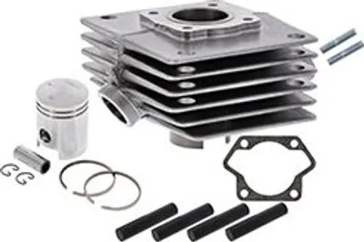 Produktbild von Set: Tuningzylinder, kugelpoliert - komplett mit Ø41mm-Kolben - S61 - 60ccm