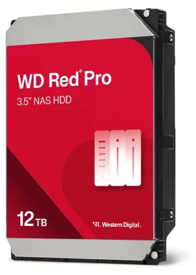 Produktbild von WD Red Pro NAS-Festplatte 12 TB, (SATA 6 Gb/s, 3,5")