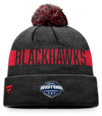 Produktbild von Chicago Blackhawks NHL Fanatics Fundamental Mütze Schwarz