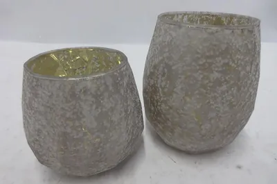 Obrázok produktu pre GILDE Lampión, baňatý, "Cinza", sklo, sivý, , v. 13 cm, d. 11 cm 51330